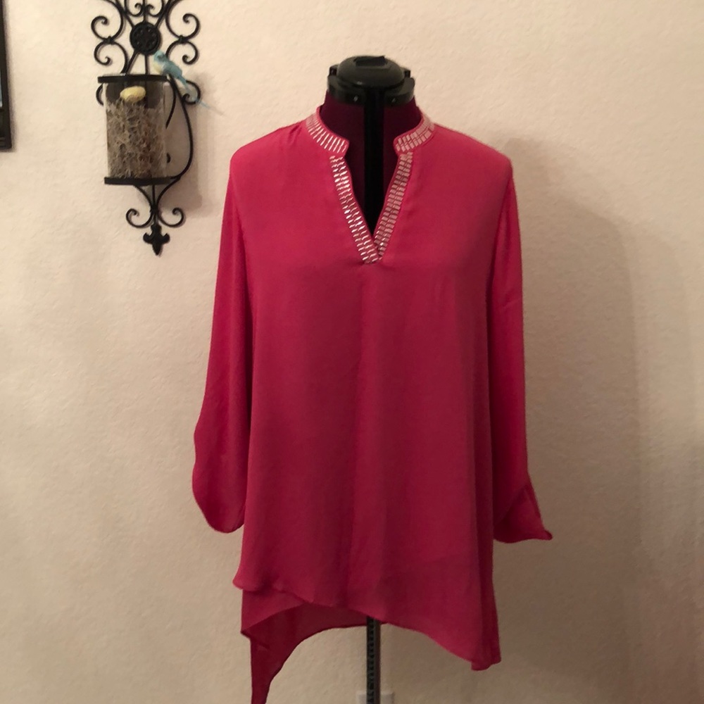 Pink tunic style shirt